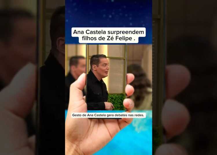 Ana Castela surpreendem filhos de Zé Felipe . #noticias #ultimasnoticia #fofocas