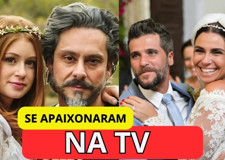14 CELEBRIDADES QUE SE APAIXONARAM POR PARCEIRAS DE NOVELAS E FILMES!