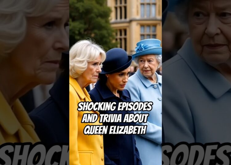Shocking Episodes and Trivia About Queen Elizabeth #meghanmarkle #royal #queenelizabeth #kate #anne