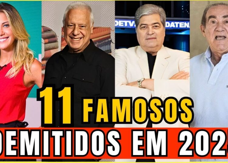 💥 ABSURDO! 11 Famosos TIVERAM o EMPREGO ARRANCADO da TV em 2025! o SALÁRIO ERA INACREDITÁVEL! 😱