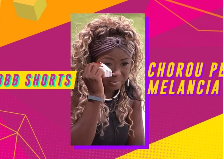 ADÉLIA CHORA POR VONTADE DE COMER MELANCIA 🍉🥺 | BIG BROTHER BRASIL 16 #shorts