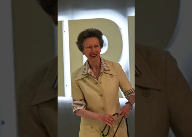 👑 Princesa Anne choca fãs ao reviver look de 50 anos! #shortsfeed #shortsyoutube