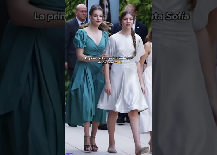 Princesa Leonor e Infanta Sofia #royal #realeza#princesaleonor #infanta_sofía #monarquia