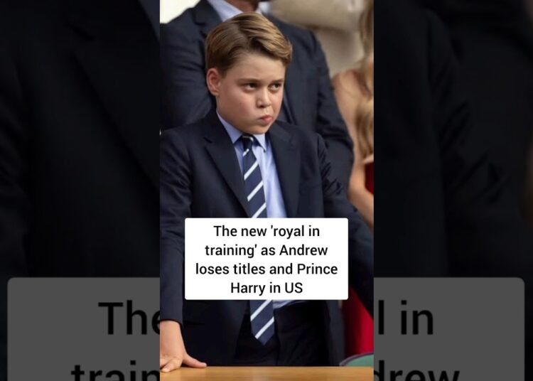 #PrinceGeorge is now the new royal in Training #shorts