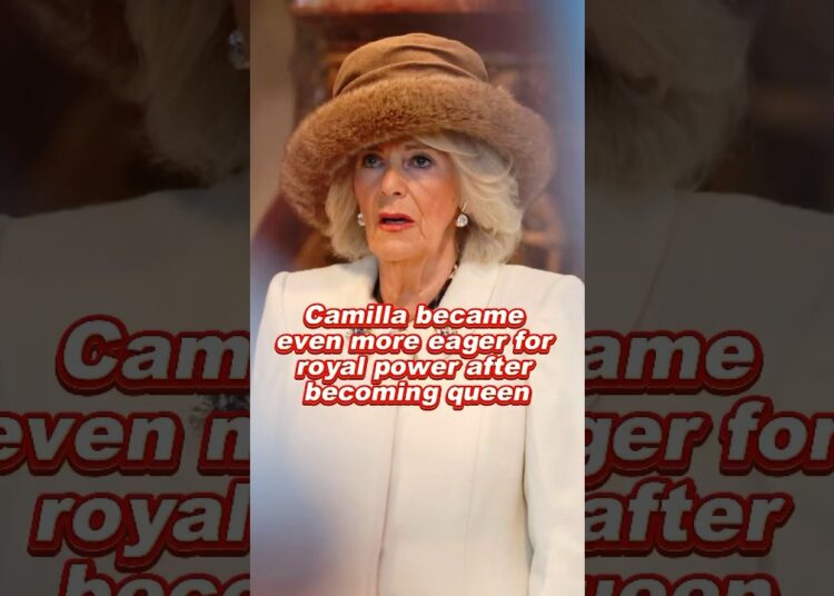 Camilla’s desire for royal privileges has grown even stronger #camilla #royal #queen #princess