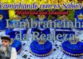 LEMBRANCINHA DA REALEZA! CAMINHANDO COM OS SÁBIOS, HISTÓRIAS QUE ENSINAM!