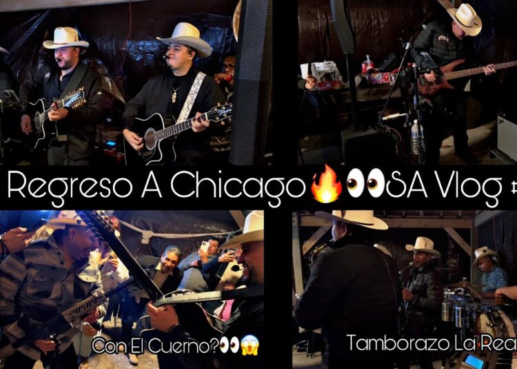 De Regreso A Chicago | SA Vlog #32 | FT Tamborazo La Realeza