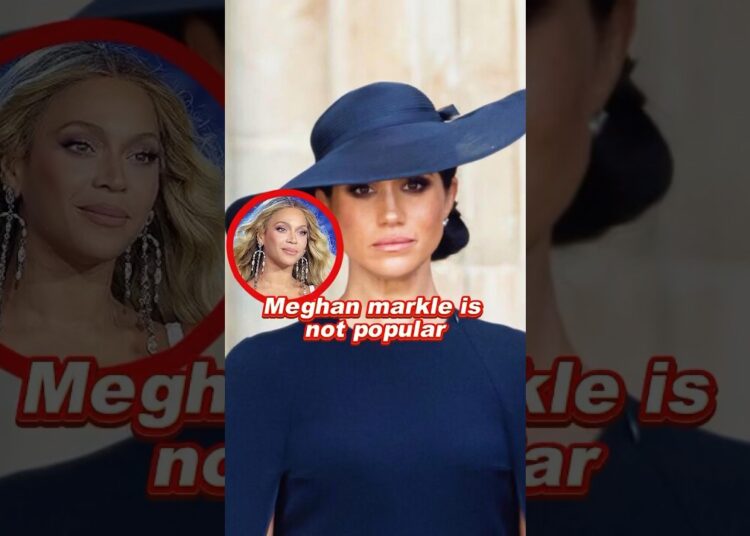 Meghan markle is not popular #meghan #royal #foryou #fyp