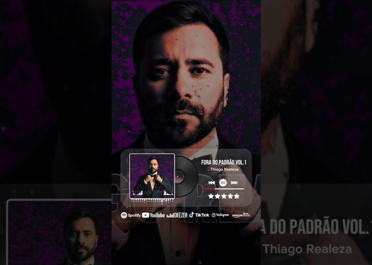 Thiago Realeza #musica #caminhoparaumavidamelhor #cantor #fotografia #musica  Fora do Padrão Vol.1