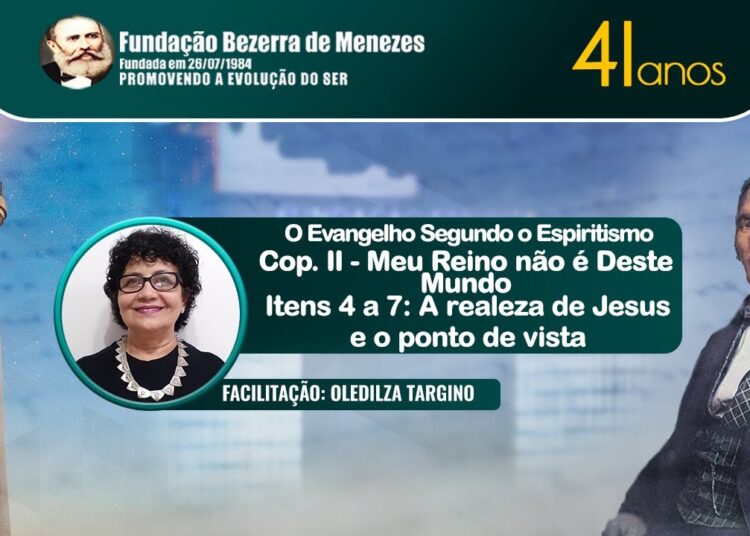 A realeza de Jesus e o ponto de vista –  Oledilza Targino  -15/11/2025