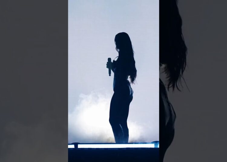Dualipa live”Training Season” in Chile 🇨🇱during radical optimism tour25#santiago #concert #tour
