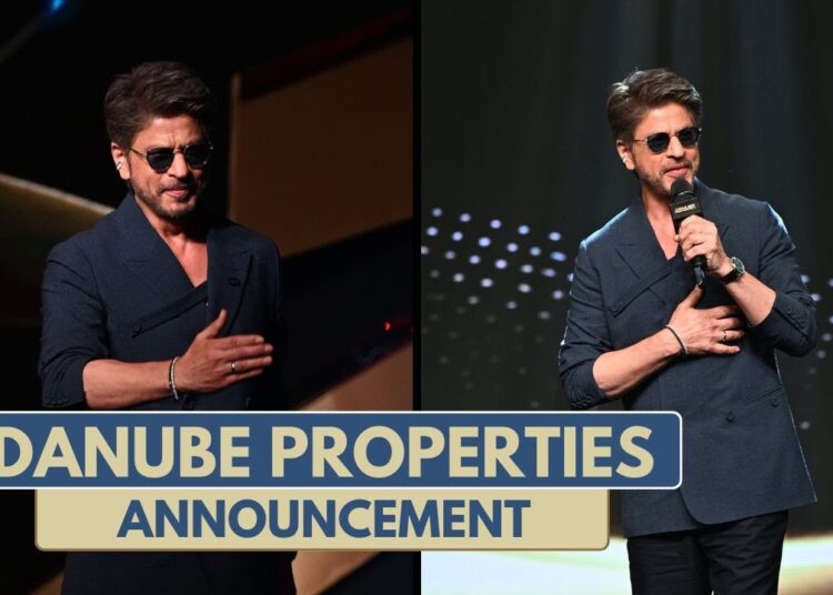 Shah Rukh Khan for announcement by Danube Properties