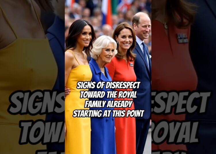 Signs of Disrespect Toward the Royal Family Already Starting at This Point #royal #kate #camilla