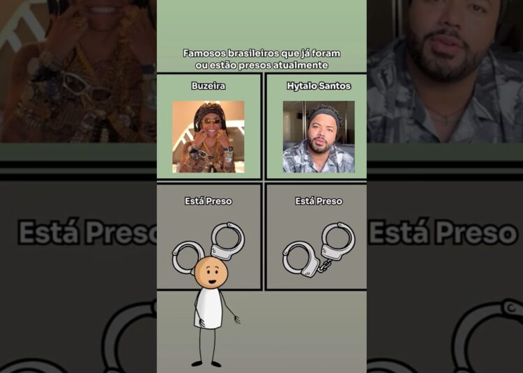 Famosos brasileiros que já foram ou estão presos #shortsvideoviral #famosos #buzeira #shorts