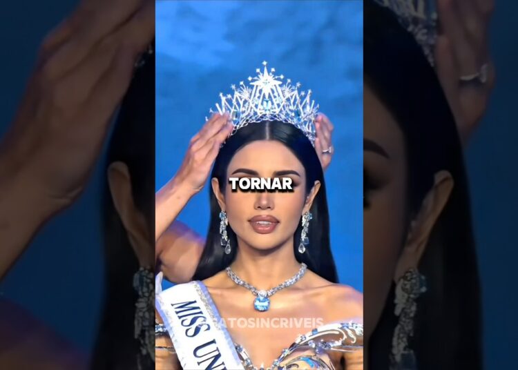 O segredo sobre a nova miss universo!#curiosidades #noticias #brazil