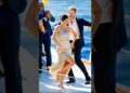 The couple dances with epic style#royal #princeharry #meghanmarkle #dance