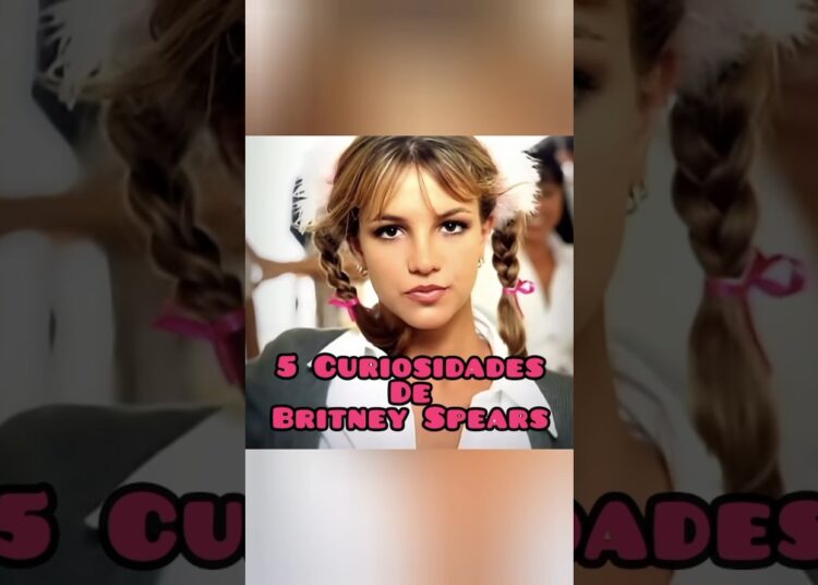 5 Curiosidades de Britney Spears 🎤🎼 #shorts#britneyspears#musicapop#michaeljackson#musica