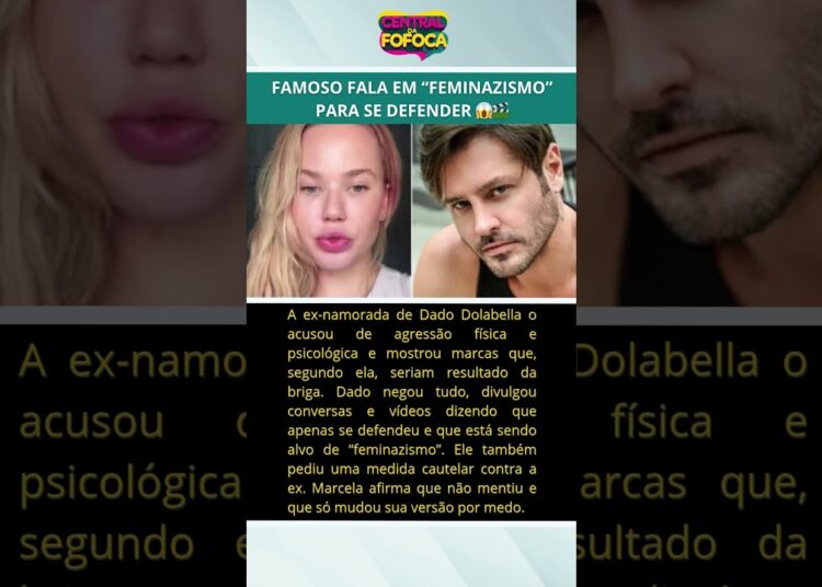 DADO ACUSA MARCELA DE “FEMINAZISMO” 😱🔥 #fofocas #famosos #noticias