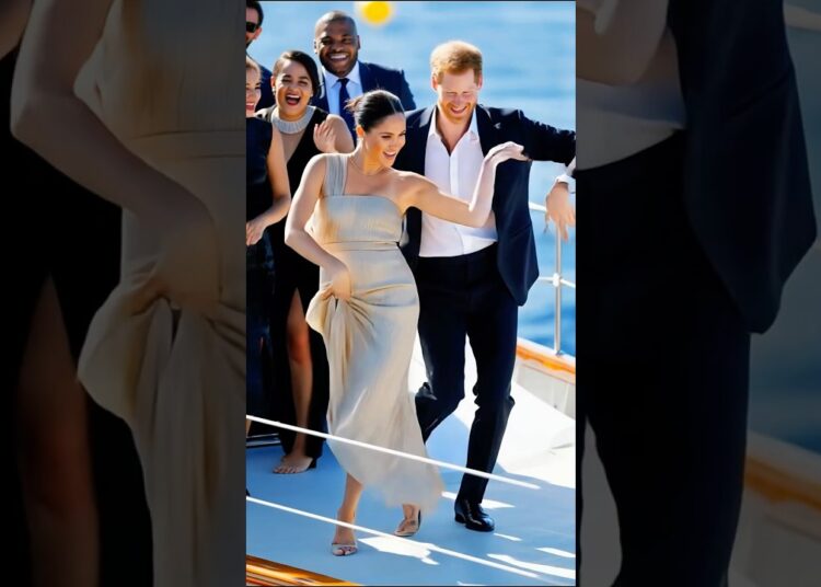 Meghan and Harry’s cool dance surprises all#royal #princeharry #meghanmarkle #dance #royalfamily