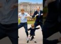 Louis dances and the brothers jump in#royal #princelouis #dance #princewilliam #princeharry