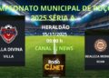 VILA DIVINA X REALEZA – CAMPEONATO MUNICIPAL DE POÇÕES 2025.