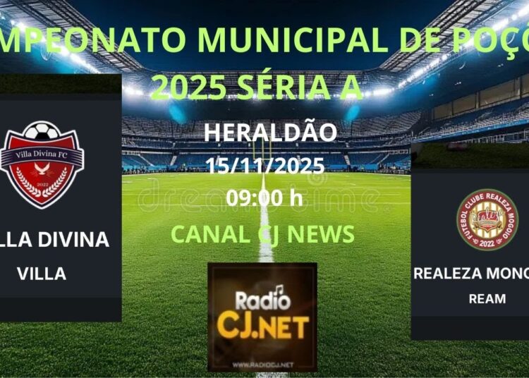 VILA DIVINA X REALEZA – CAMPEONATO MUNICIPAL DE POÇÕES 2025.