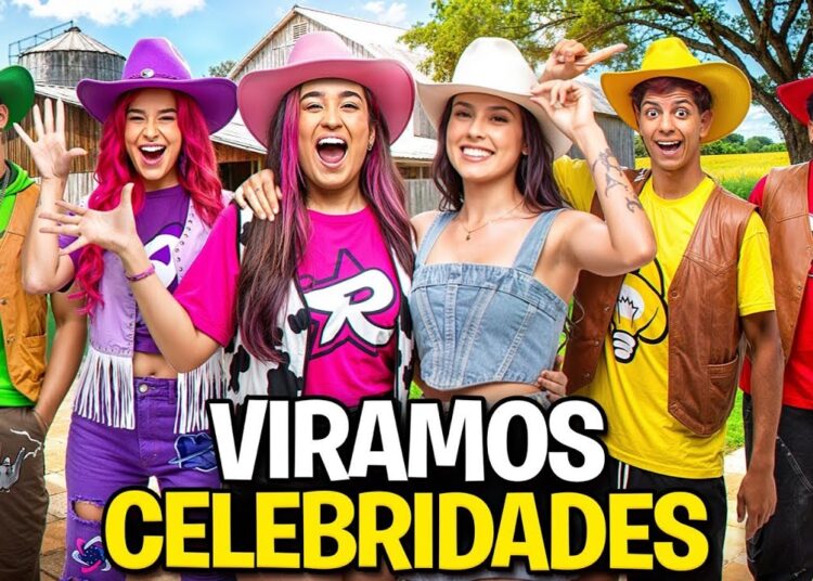 VIVEMOS A VIDA DE FAMOSOS POR 24 HORAS *Rotina completa !