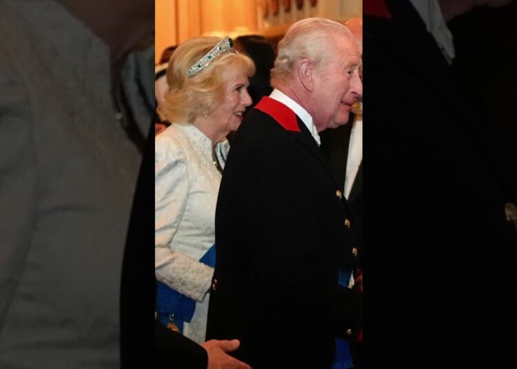 Rainha Camilla causa choque ao usar tiara de Eugenie! đ± #shortsfeed #shortsyoutube
