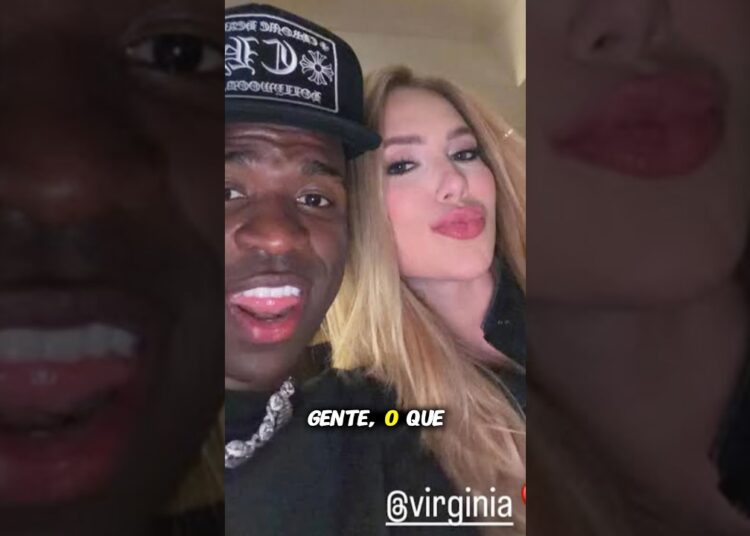 Vini Jr. comemora vitória coladinho com Virginia Fonseca 😱🔥🇧🇷