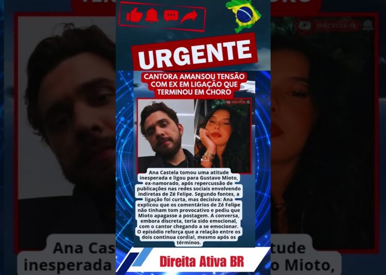 🔥 Ana Castela Liga Para Ex e Conversa Termina em Choro | Bastidores da Polêmica 😱💔 #brasil #urgente