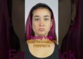 Como seria a youtuber Emilly Vick com o rosto simetricamente perfeito? #emillyvick #dosrosa
