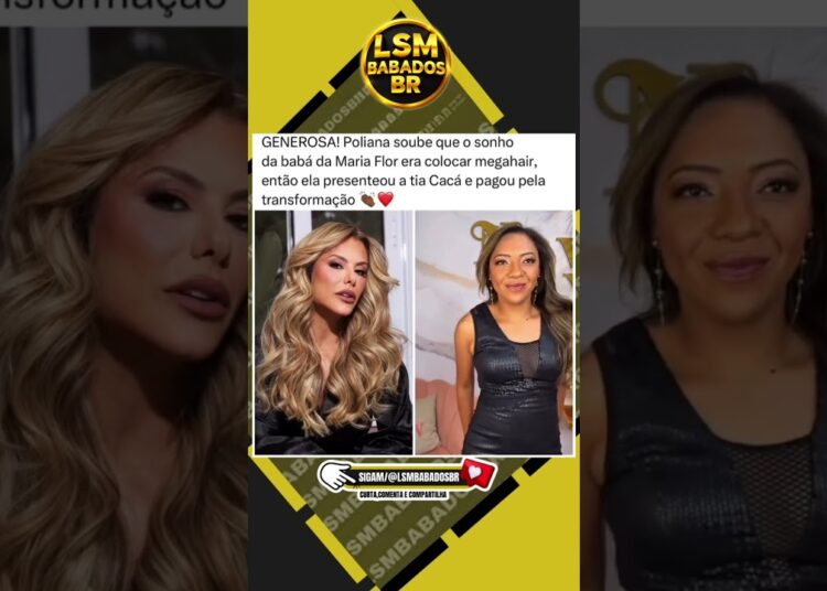 Que atitude! Tia Cacá ficou linda né? 😍 #viral #noticia #famosos