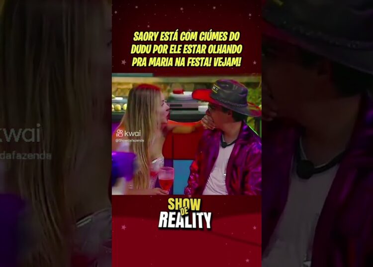 ciúmes de Dudu olhando pra Maria #afazenda17 #realityshow #fofocas #fofocalizandohoje #noticias