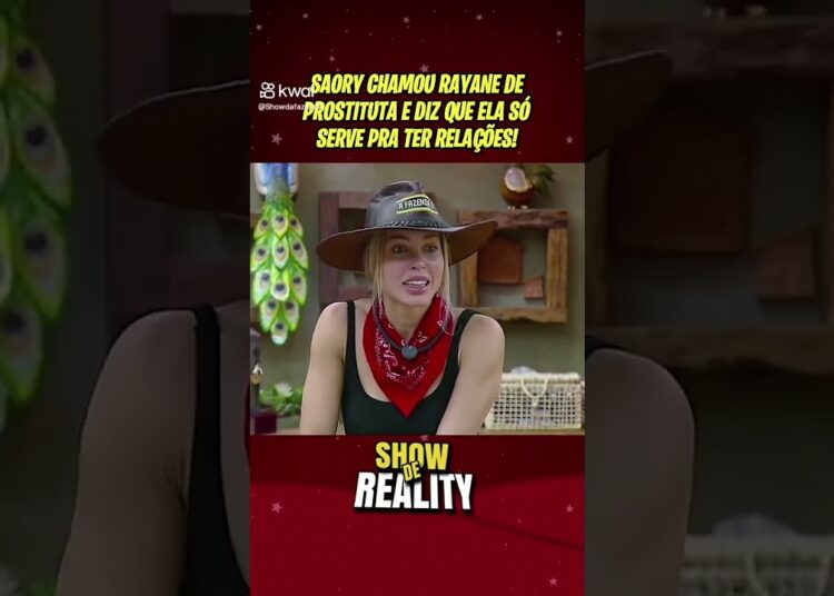 Saory chama Ray de JoB #afazenda17 #realityshow #fofocalizandohoje #noticias #noticia #fofoca