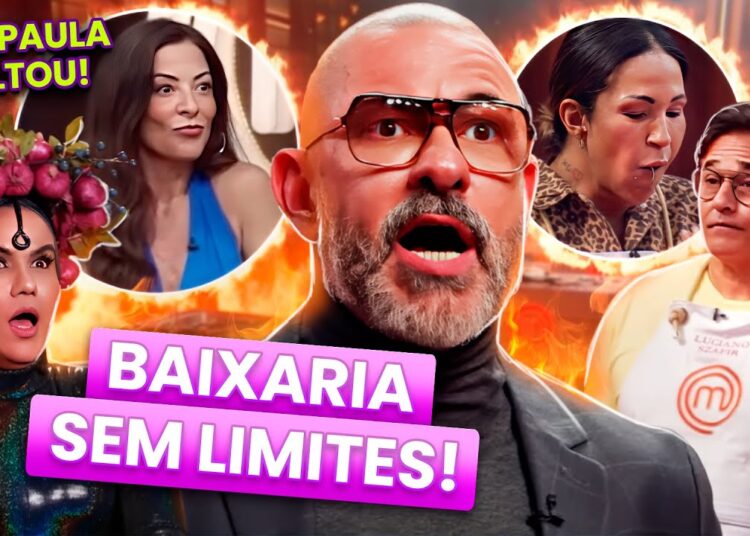 PIORES MOMENTOS DO MASTERCHEF CELEBRIDADES BRASIL 2025! | Virou Festa