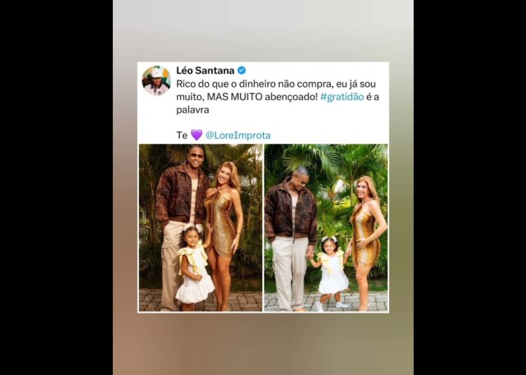 #léosantana  se declara para sua família.❤️❤️#loreimprota #fofocas