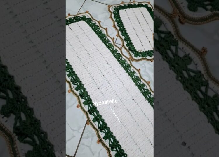 jogo de cozinha Realeza em crochê 🧶