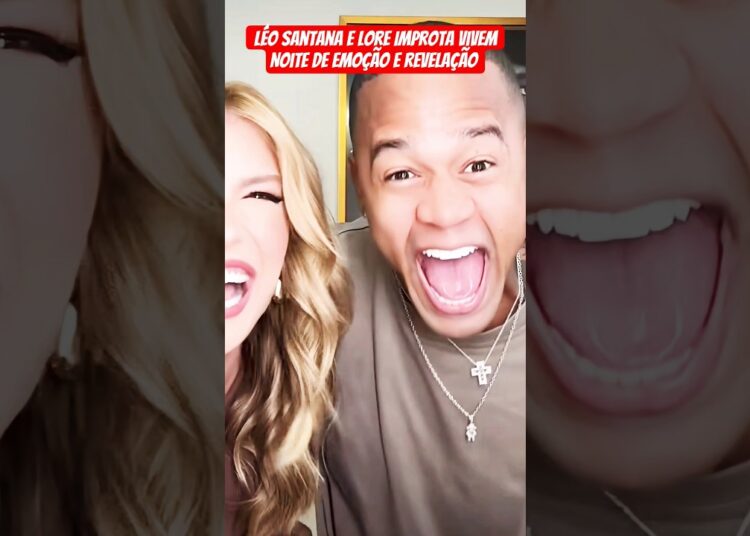 Lore Improta e Leo Santana revelam o gênero do bebê #famosos #fofocas