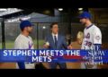 Stephen Visits The NY Mets With Ideas For Modernizing Baseball
