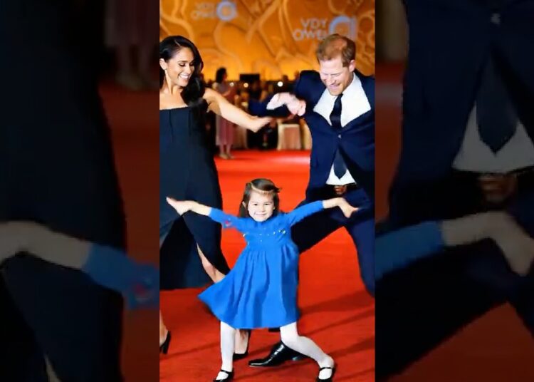Lilibet dances amazingly, leaving parents in awe#royal #princess #lilibet #princeharry #meghanmarkle