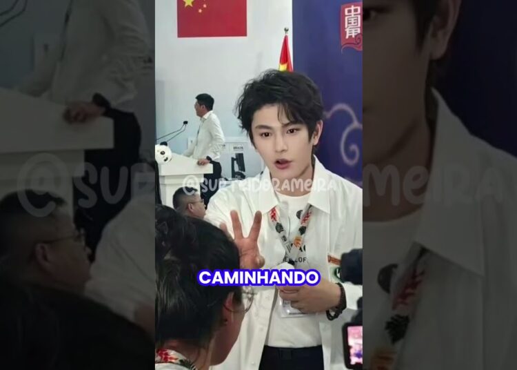 Ding Yuxi surpreende fãs ao aparecer na COP30 no Brasil