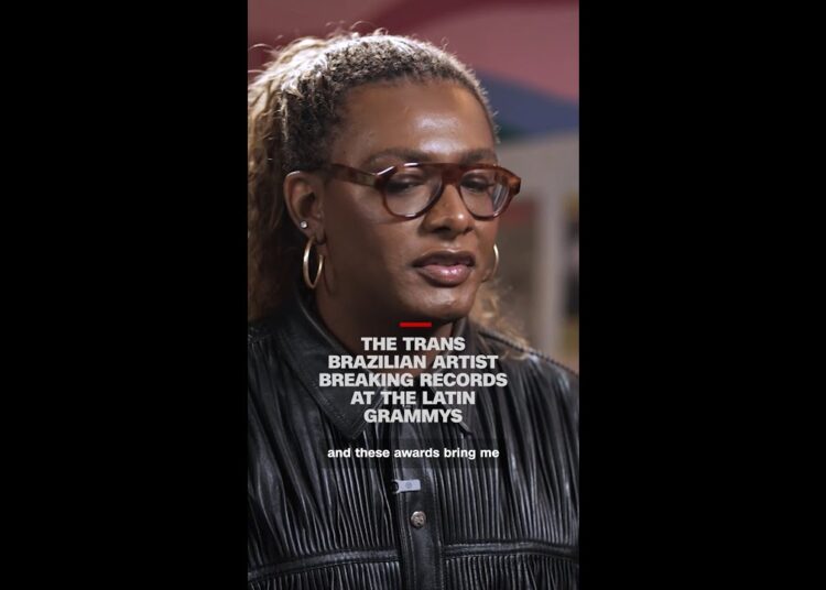 The trans Brazilian artist breaking records at the Latin Grammys
