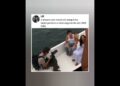 O #shawnmendes com medo do barco virar ao lado da #ivetesangalo e ela segurando ele 🤣.#fofocas