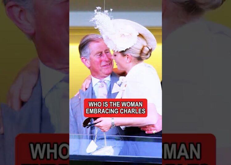 Who is the woman embracing King Charles?#royal #King Charles #Queen Camilla#shorts