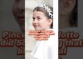 Pincess charlotte did Something that broke royal etiquette #charlotte #royal #foryou