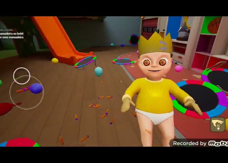 Eu tava fazendo brincadeiras na creche realeza