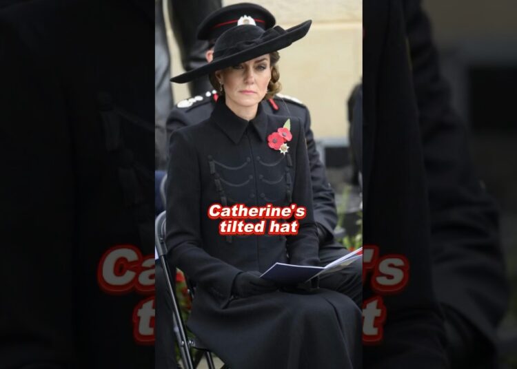 Catherine’s tilted hat #fyp #foryou #royal #kate