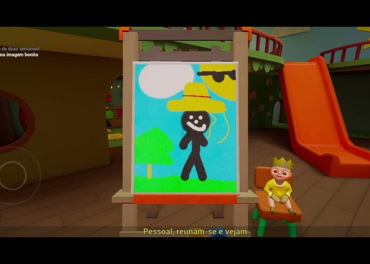 SpeedRun do Capítulo da Creche Realeza no The Baby In Yellow. #thebabyinyellowvideos #fast #speedrun