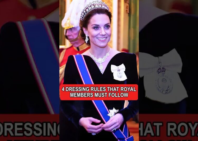 4 dressing rules that royal members must follow #royal #dress#shorts
