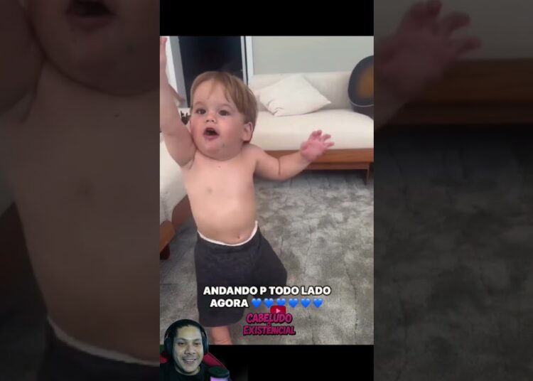 🎉 JOSÉ LEONARDO JÁ TÁ ANDANDO! 👶🔥 #zefelipe #joseleonardo #youtubeshorts